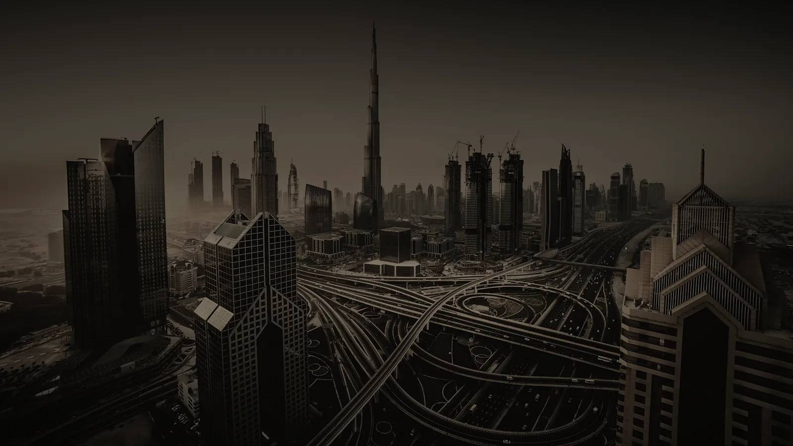 Dubai at dusk